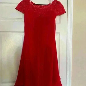 JJ House Red Dress